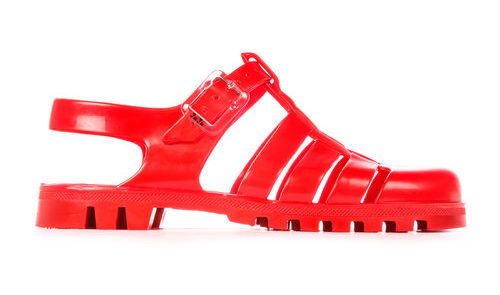 PEOPLE WHO DONT LIKE FEET JUJU JELLY SHOES SANDALS RED