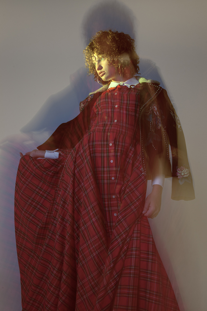 PLAID DRESS- MO BENCHALLAL LEATHER JACKET- SCOTCH SODA