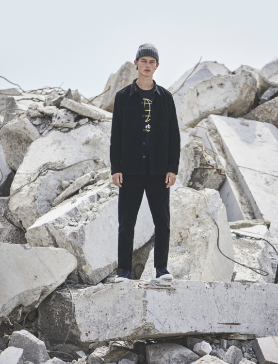 BARBOUR X WOOD WOOD COLLABORATION COLLAB CAPSULE COLLECTION AUTUMN WIINTER 2017 AW17 OUTERWEAR GRAPHIC