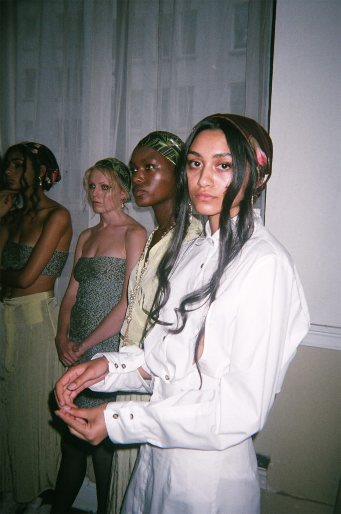 gauntlett cheng ss18 nyfw backstage