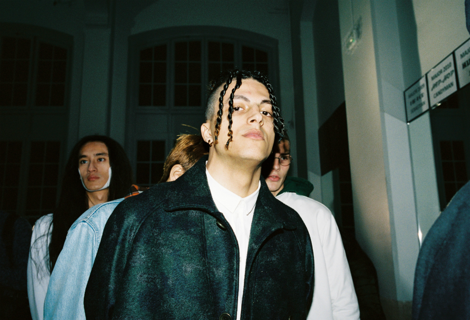 Henrik Vibskov backstage