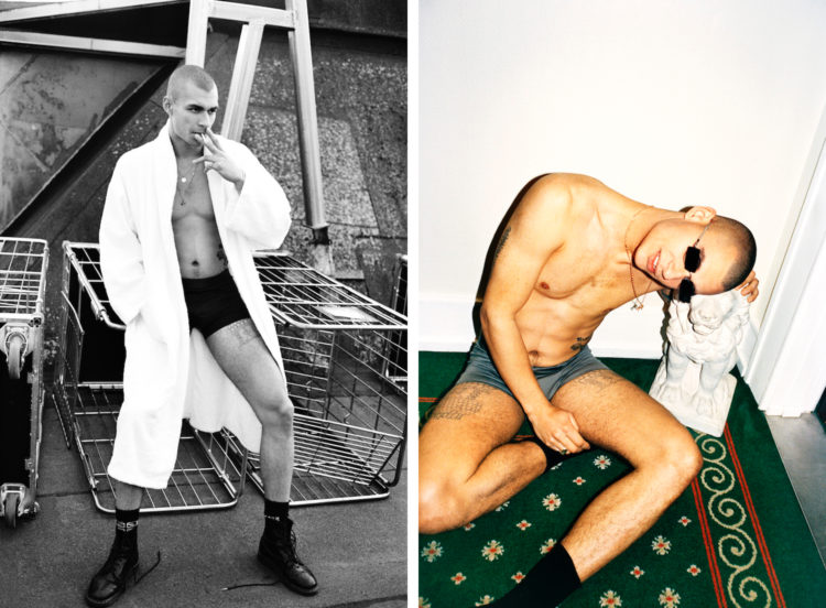 The candid underwear campaign subverting hyper-masculinity - INDIE