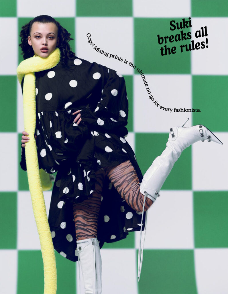 INDIE SS22 cover image featuring Suki in Balenciaga